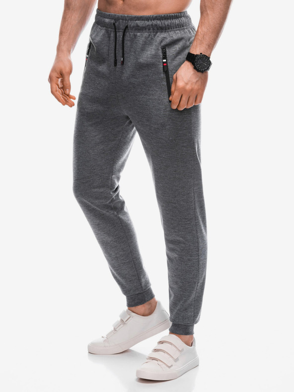 Edoti Herren-Sweatpants P - grau