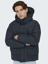 ONLY & SONS Dunkelblaue Herren-Steppwinterjacke ONLY & SONS Carl