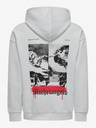 ONLY & SONS Weißer Herren-Kapuzenpullover ONLY & SONS Apoh