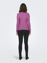 ONLY Rosa Damen Pullover ONLY Louisa Leicht gerippt