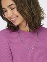 ONLY Rosa Damen Pullover ONLY Louisa Leicht gerippt