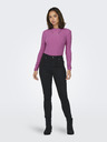 ONLY Rosa Damen Pullover ONLY Louisa Leicht gerippt