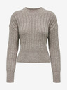 ONLY Hellbrauner Damenpullover ONLY Agnes