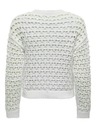ONLY Weißer Damenpullover ONLY Linda