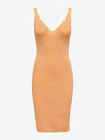 ONLY Orangefarbenes Damen Ärmelkleid ONLY Lina