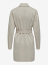 ONLY Cremefarbener Damen-Wildledermantel ONLY Joline