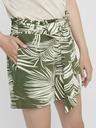 ONLY Khaki gemusterte Shorts ONLY Rora