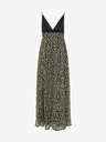 ONLY Braunes gemustertes Damen-Maxikleid ONLY Eliza