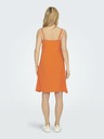 ONLY Orangefarbenes Damen ONLY Mette Kleid