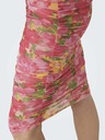 ONLY Dunkelrosa Damen Blumen Bodycon Midikleid ONLY Paris