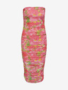 ONLY Dunkelrosa Damen Blumen Bodycon Midikleid ONLY Paris