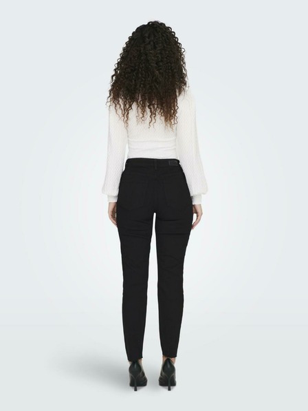 ONLY Schwarze Straight Fit Jeans ONLY Emily