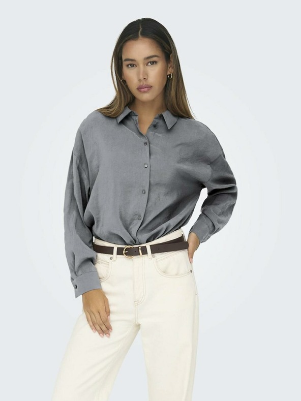 ONLY Graues ONLY Iris Shirt für Frauen