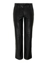 ONLY Schwarze Kunstlederhose für Damen ONLY Penna