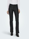 ONLY Schwarze Kunstlederhose für Frauen ONLY Fern