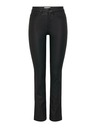 ONLY Schwarze Kunstlederhose für Frauen ONLY Fern
