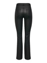 ONLY Schwarze Kunstlederhose für Frauen ONLY Fern