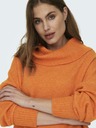 ONLY Orange Damen Pullover in Übergröße ONLY Hazel