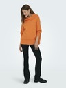 ONLY Orange Damen Pullover in Übergröße ONLY Hazel
