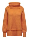 ONLY Orange Damen Pullover in Übergröße ONLY Hazel