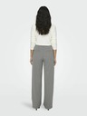 ONLY Graue gestreifte Damenhose ONLY Brie