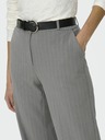 ONLY Graue gestreifte Damenhose ONLY Brie
