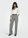 ONLY Graue gestreifte Damenhose ONLY Brie