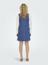 ONLY Blaues Damenkleid aus Jeansstoff ONLY Beya