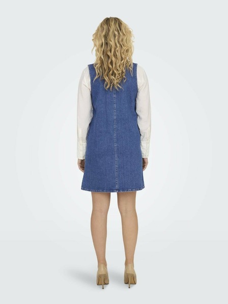 ONLY Blaues Damenkleid aus Jeansstoff ONLY Beya