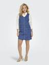 ONLY Blaues Damenkleid aus Jeansstoff ONLY Beya