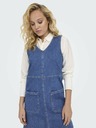 ONLY Blaues Damenkleid aus Jeansstoff ONLY Beya
