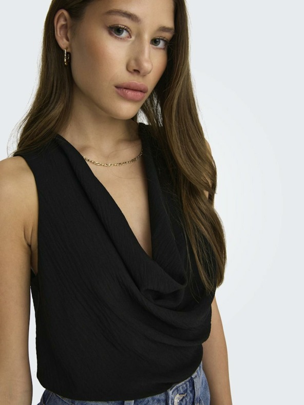 ONLY Schwarzes Damen-Top ONLY Mette