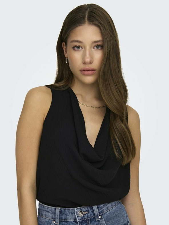 ONLY Schwarzes Damen-Top ONLY Mette