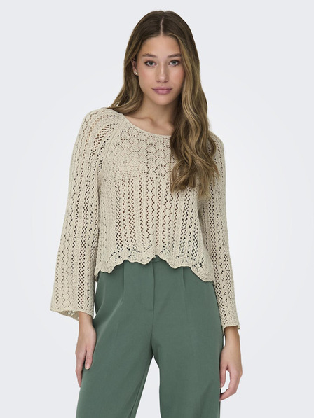 ONLY Beige Damen Pullover ONLY Nola