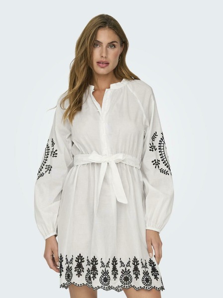 ONLY Weißes Damenkleid ONLY Flo