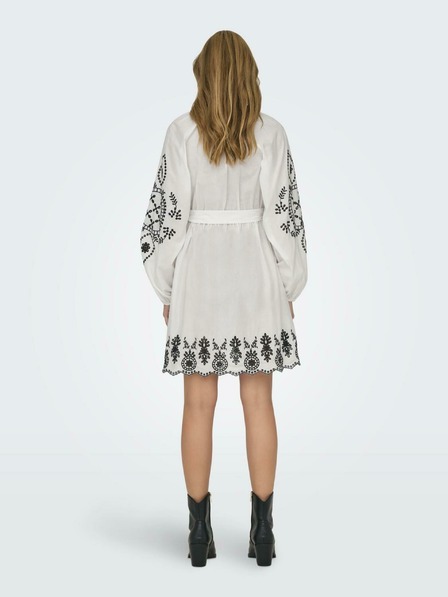 ONLY Weißes Damenkleid ONLY Flo