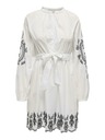 ONLY Weißes Damenkleid ONLY Flo