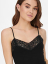 ONLY Schwarzes Damen-Spitzen-Top ONLY Tilde