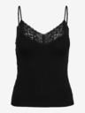 ONLY Schwarzes Damen-Spitzen-Top ONLY Tilde