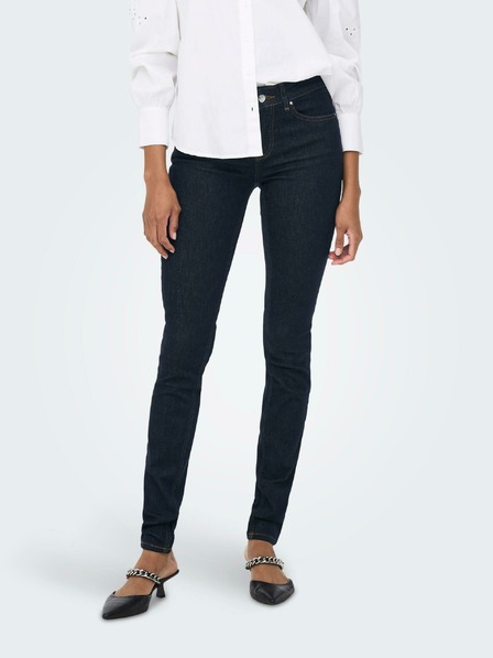 ONLY Dunkelblaue Skinny-Fit-Jeans ONLY Blush