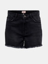 ONLY Schwarze Jeansshorts ONLY Kelly