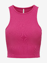 ONLY Dunkelrosa Damen Crop Top ONLY Belia