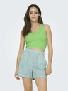 ONLY Hellgrünes Damen Crop Top Tanktop ONLY Gwen