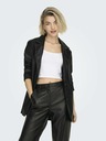 ONLY Schwarze Damen Lederjacke ONLY Heidi