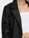 ONLY Schwarze Damen Lederjacke ONLY Heidi