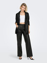 ONLY Schwarze Damen Lederjacke ONLY Heidi