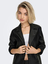 ONLY Schwarze Damen Lederjacke ONLY Heidi