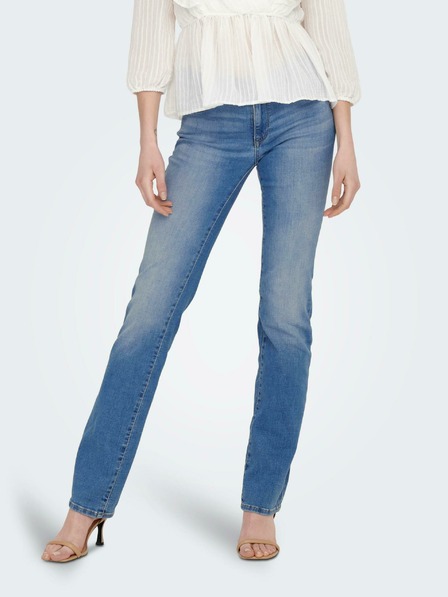 ONLY Blaue Damenjeans mit geradem Bein ONLY Alicia