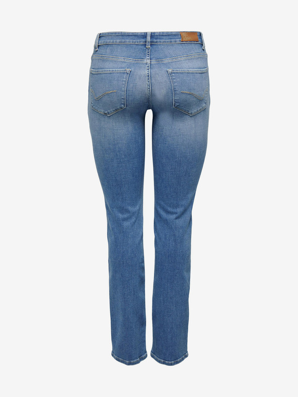 ONLY Blaue Damenjeans mit geradem Bein ONLY Alicia