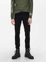 ONLY & SONS Schwarze Slim-Fit-Jeans ONLY & SONS Loom